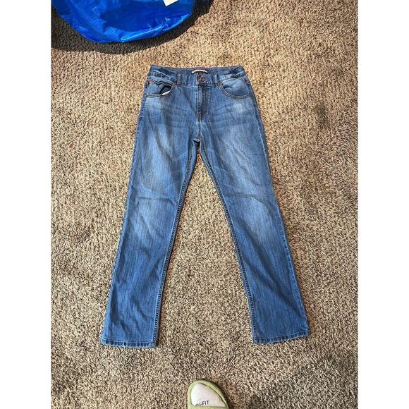 Tommy Hilfiger Blue Denim Boys Jeans Size 18 - Picture 1 of 3